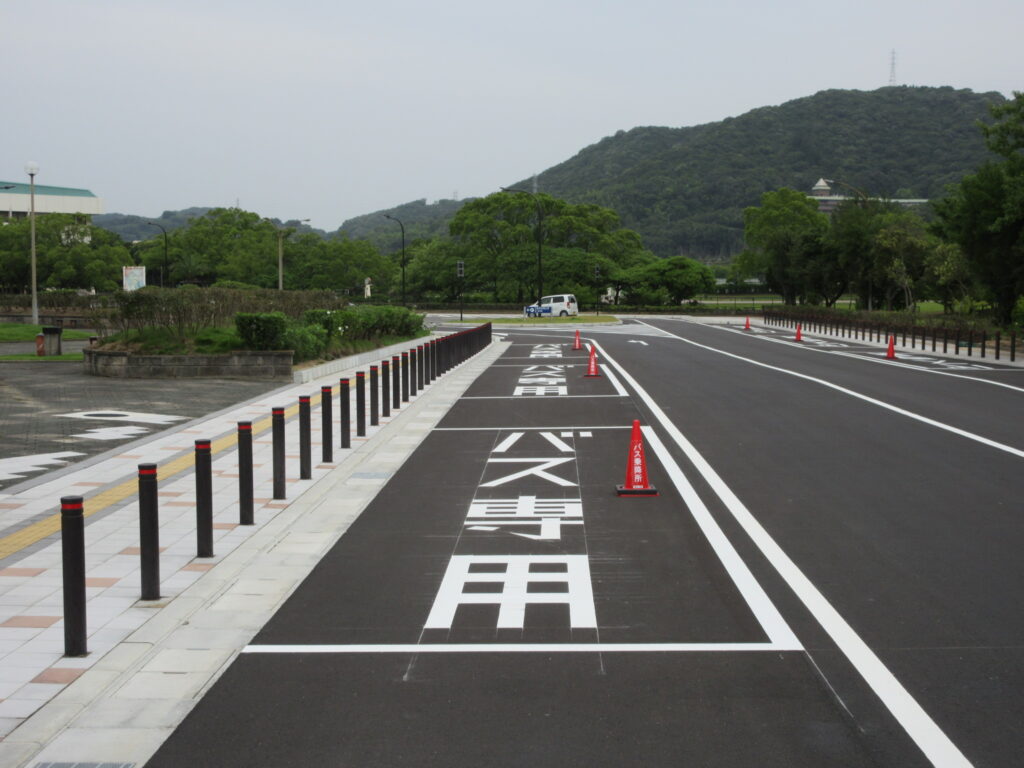 水島緑地福田公園バス駐車場