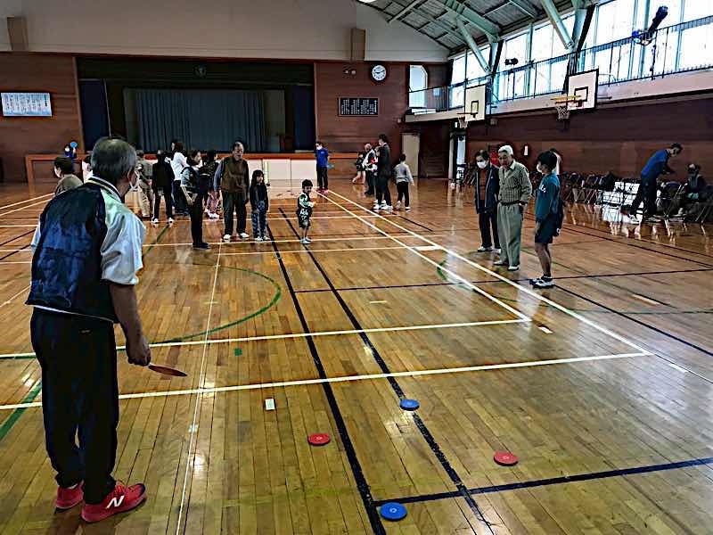 老人会三世代ディスコン大会の開催です