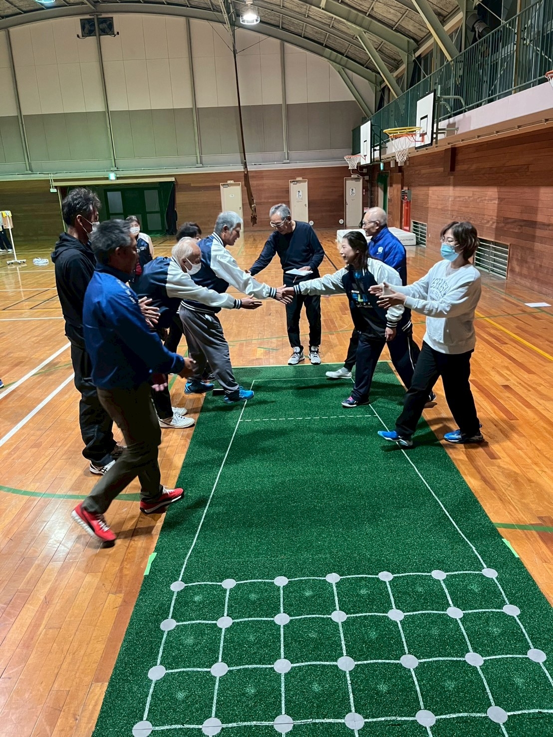 試合開始