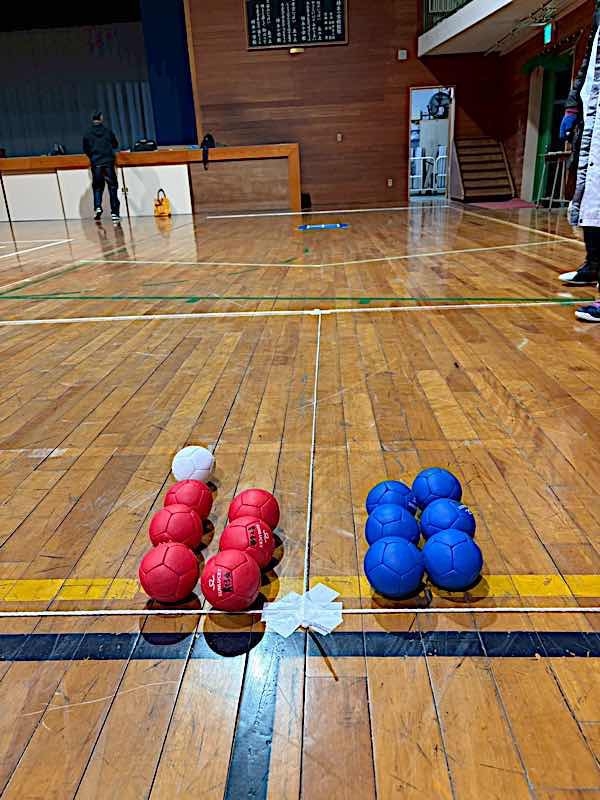 ミニボッチヤの研修です
