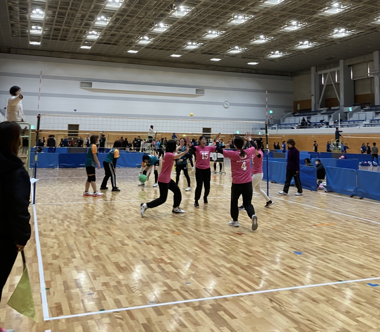 気温10℃スポーツ日和です。