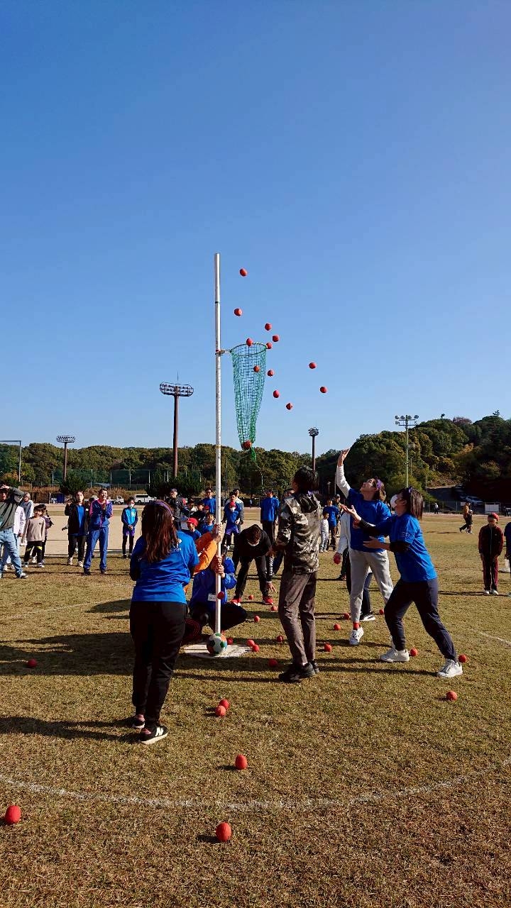 地区対抗玉入れ