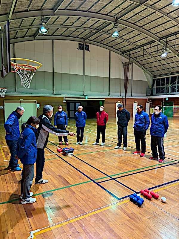 今回の研修会の打ち合わせとルール確認してチーム分けします