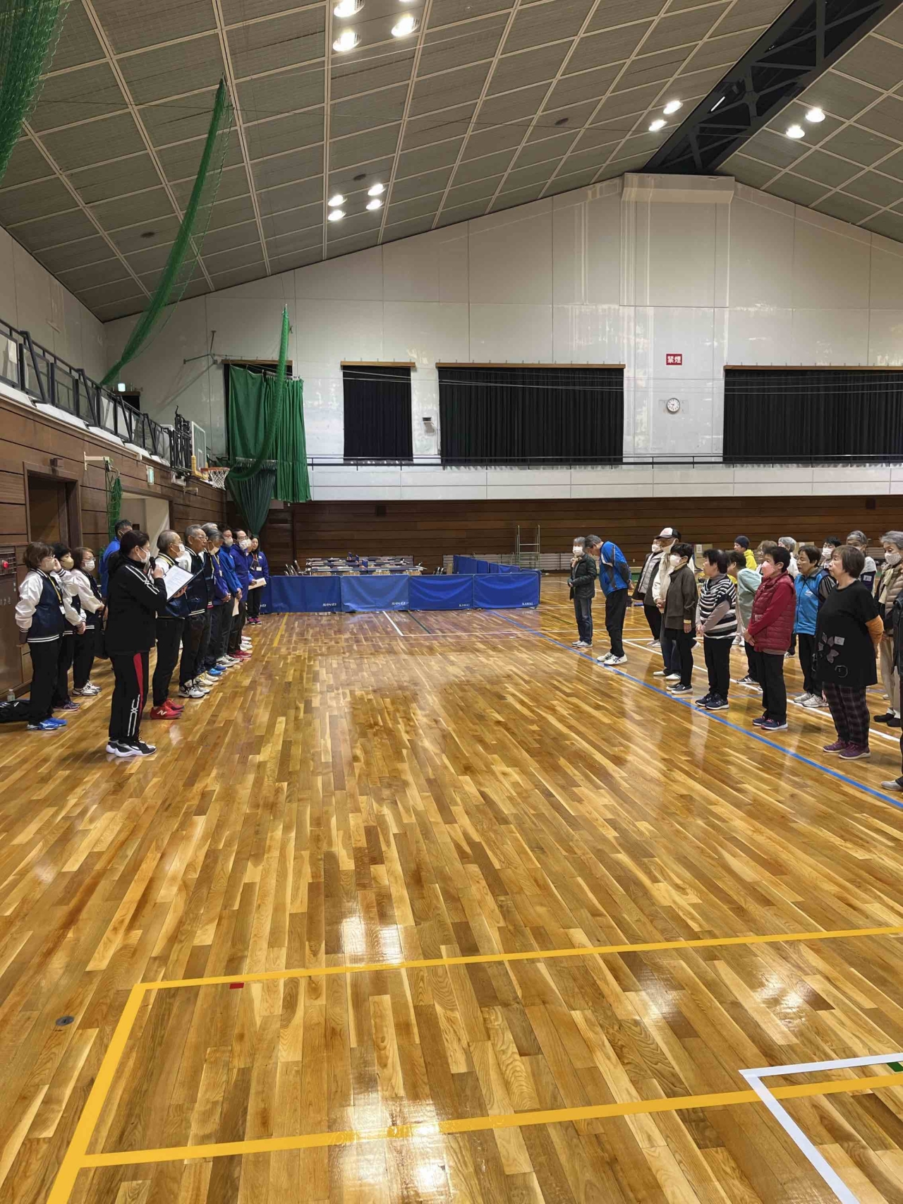 開会式です