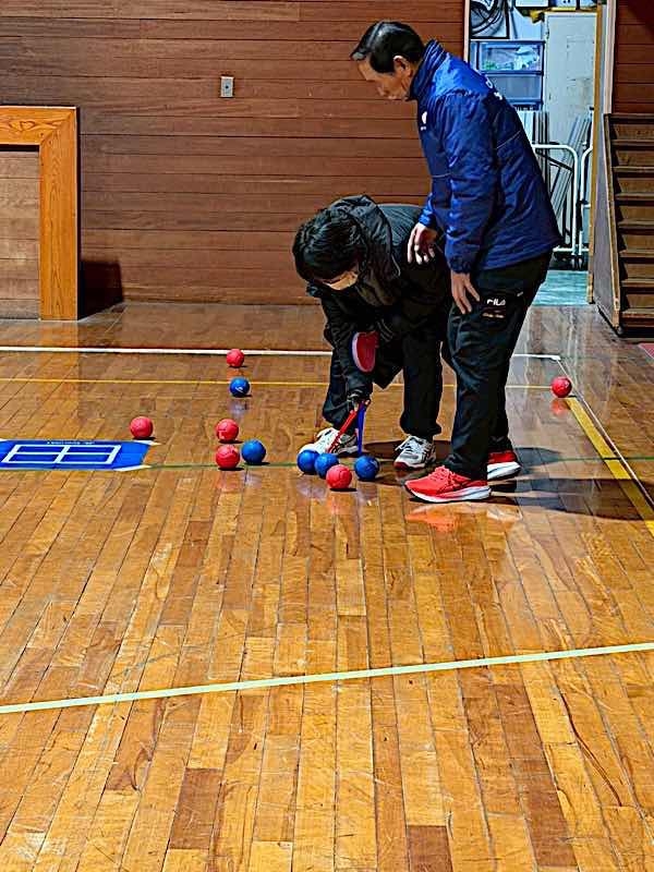 得点の確認をしてます