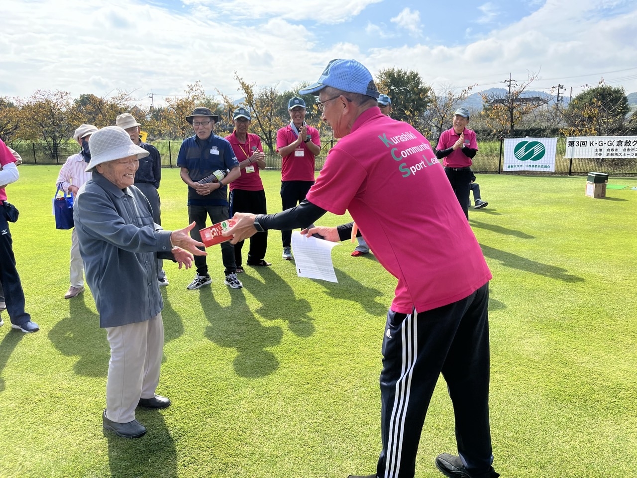 御年１００歳！！なんとホールインワンを２回！特別賞を受賞されました