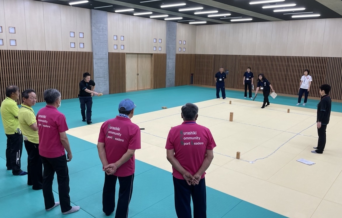 実技研修「室内クップ」実施風景