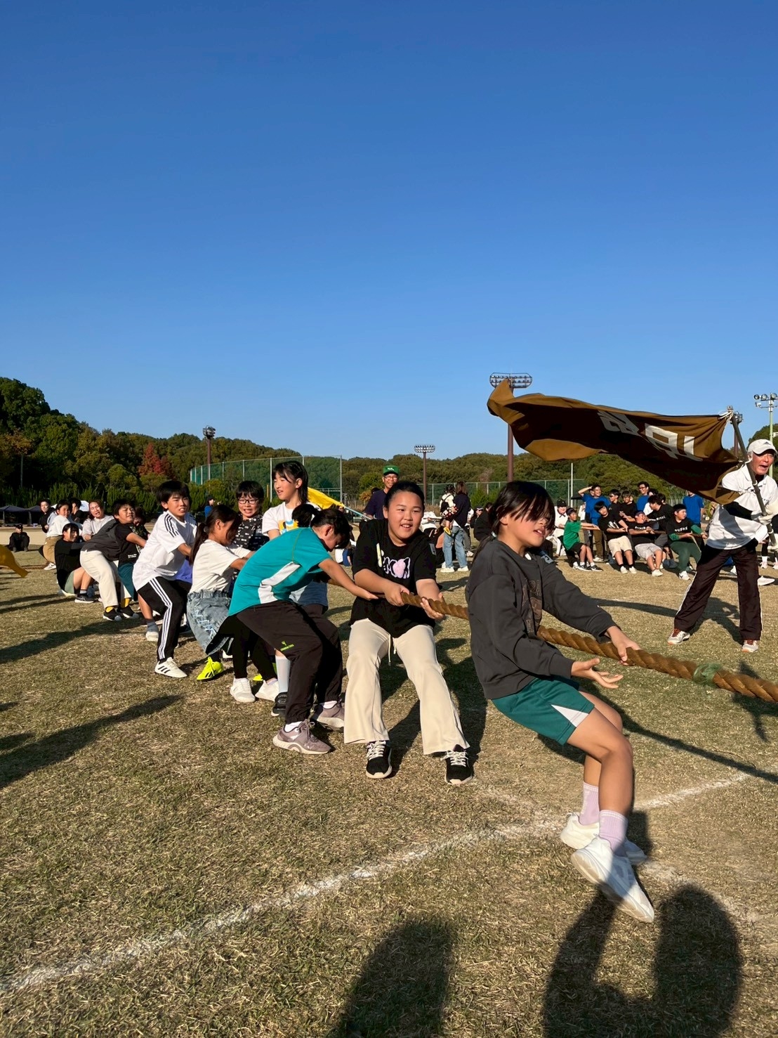 最終競技 地区対抗綱引き